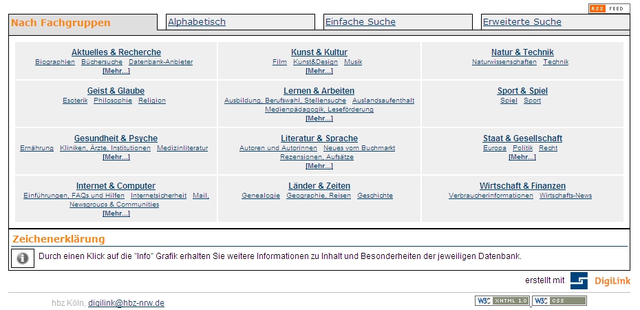 Eine Benutzeransicht von DigiLink